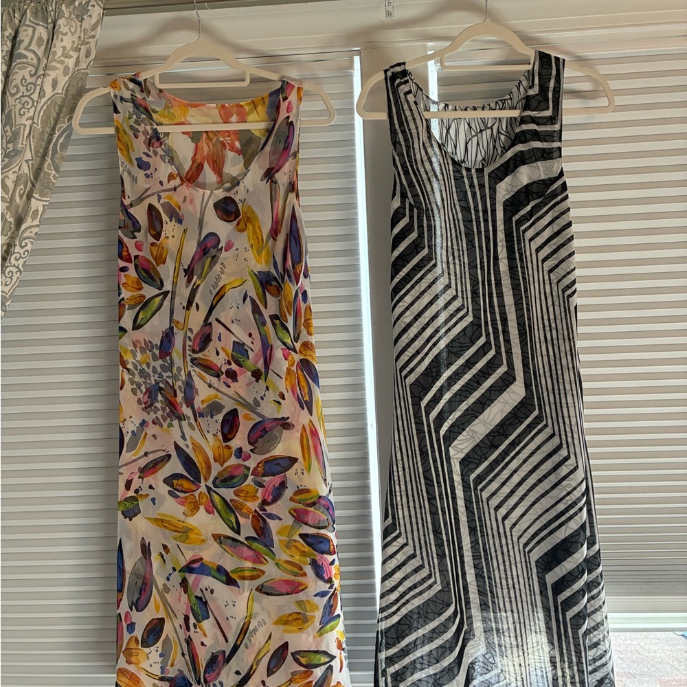 Women's Multicolor Floral Sleeveless Dress - Brand Not Specified